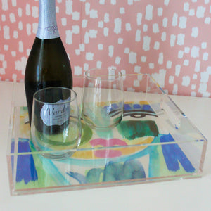 Acrylic Trays - Clear & Classy