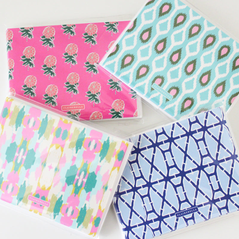 Ikat Flat Notecard Set