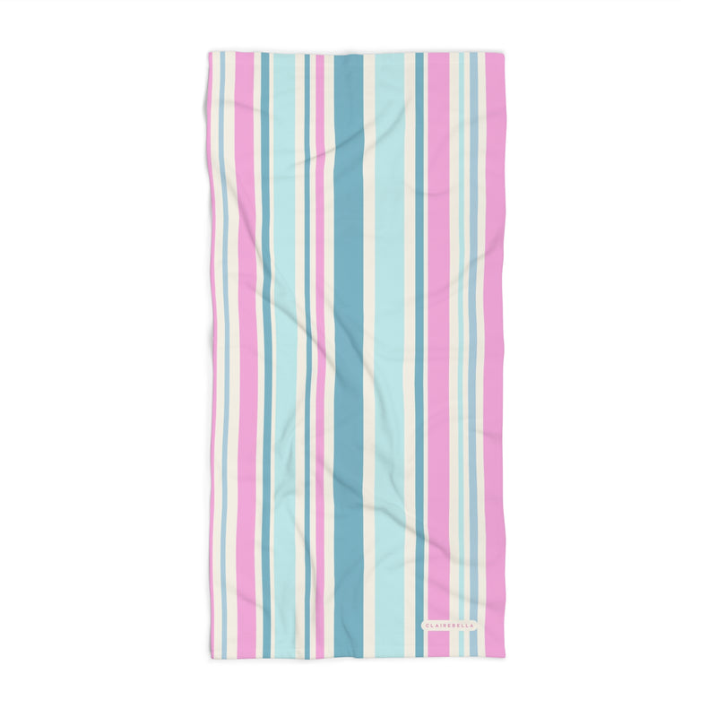 Multi Stripe Beach Towel