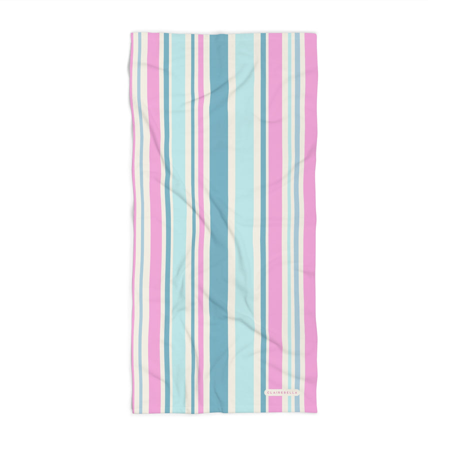 Multi Stripe Beach Towel