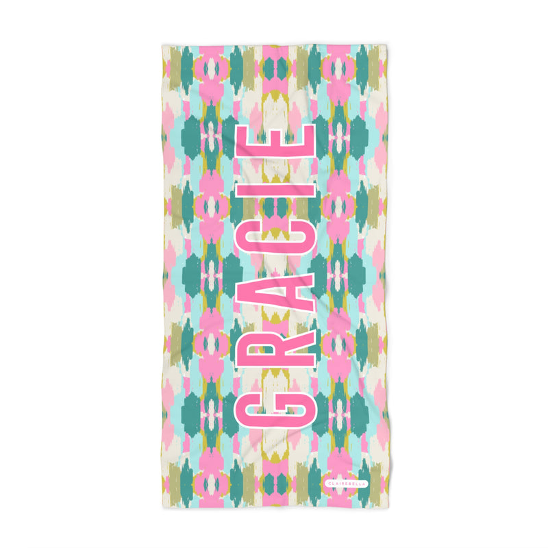 Monogrammed Beach Towel