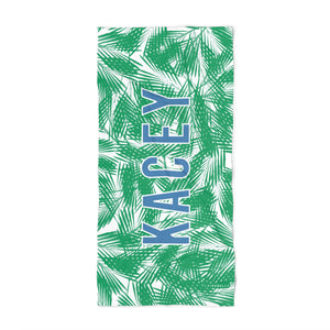 Monogrammed Beach Towel