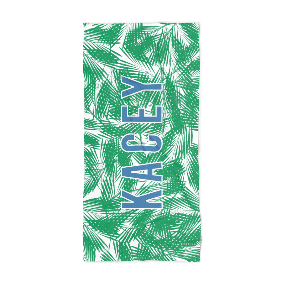 Monogrammed Beach Towel