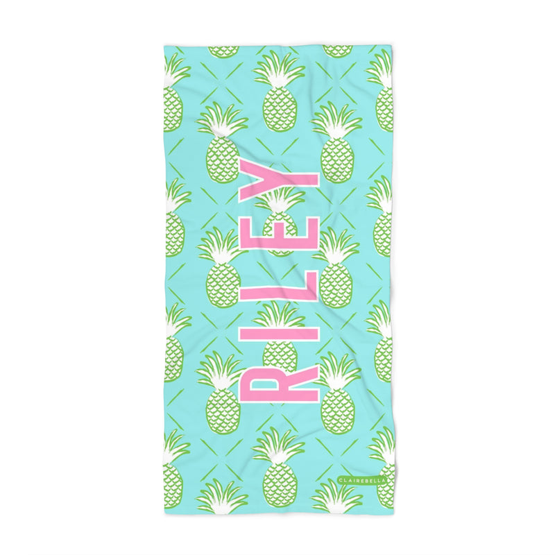 Monogrammed Beach Towel