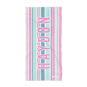 Monogrammed Beach Towel