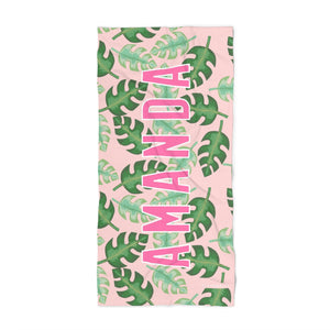 Monogrammed Beach Towel