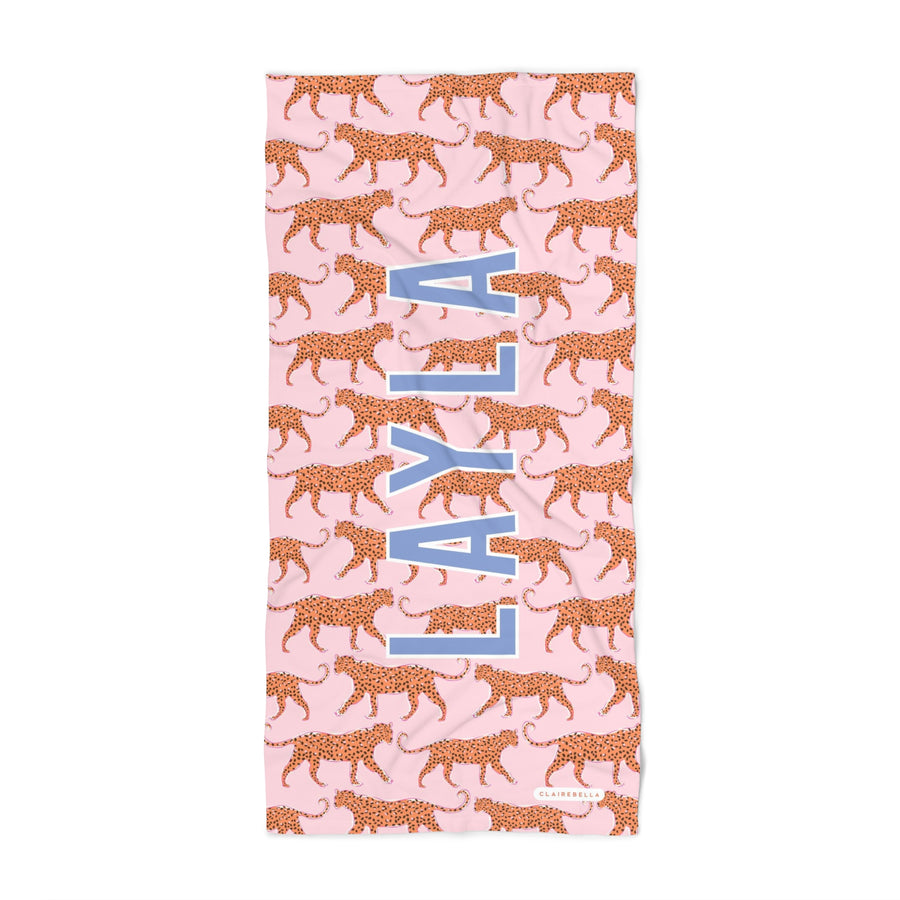 Leopard Beach Towel