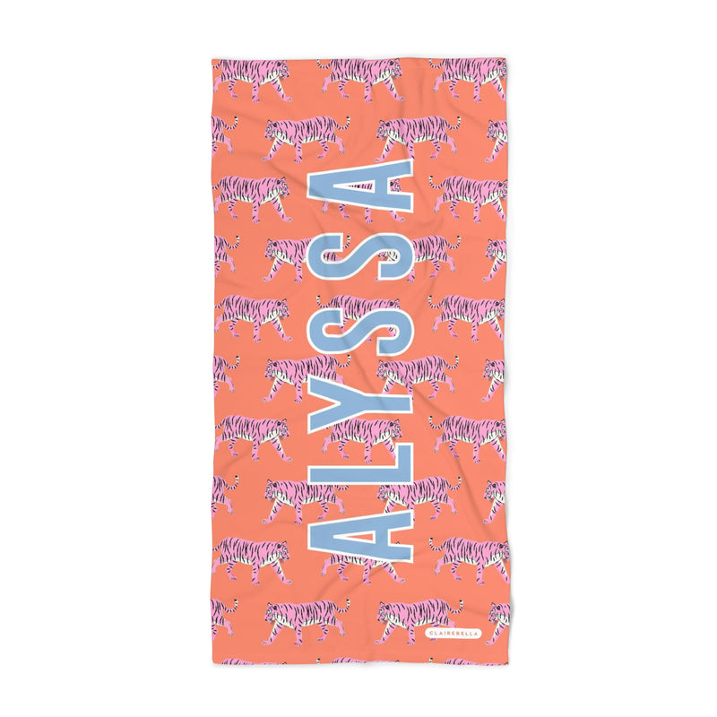 Monogrammed Beach Towel