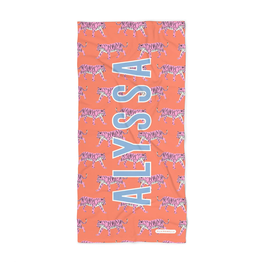 Monogrammed Beach Towel