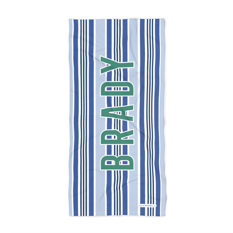 Monogrammed Beach Towel