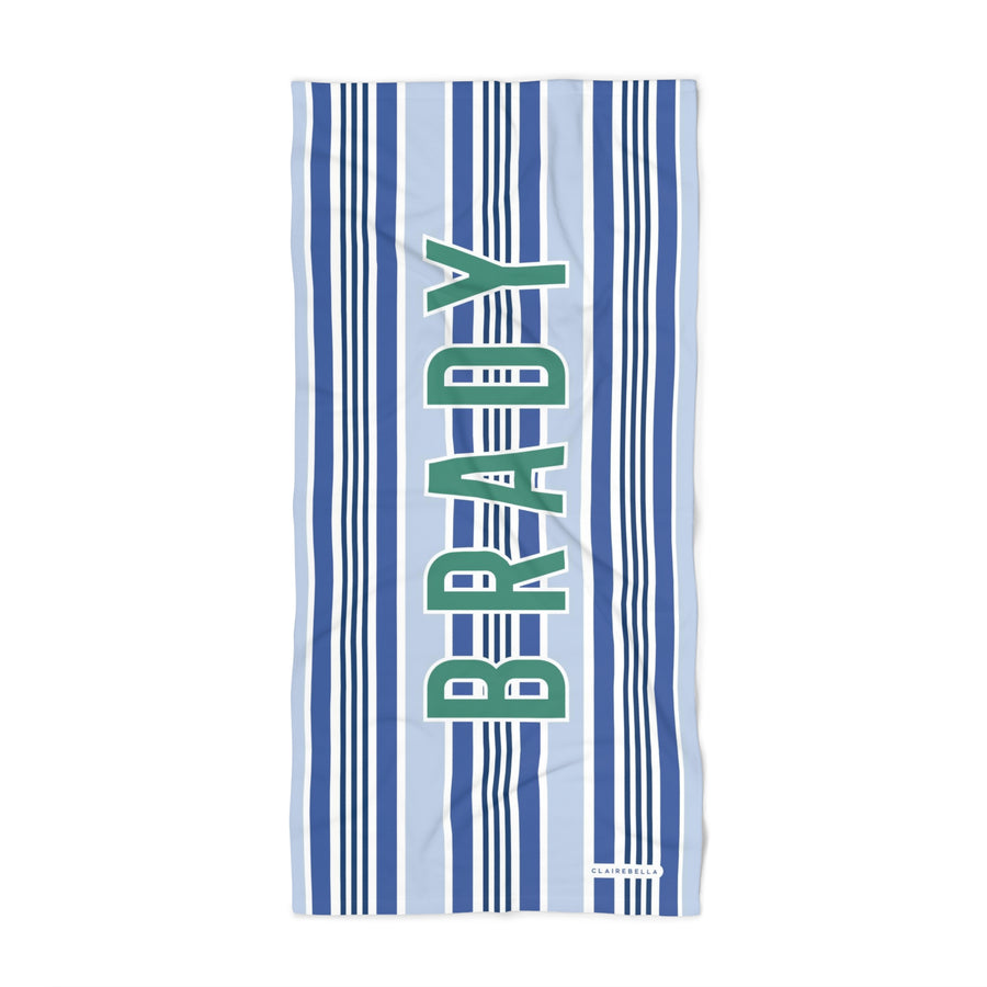 Monogrammed Beach Towel