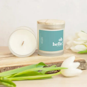 Glass Candle - Oh Hello! (Ocean Breeze)