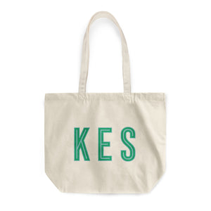 Canvas Tote - Monogrammed NEW!