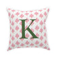 Monogrammed Indoor/Outdoor Square Pillow