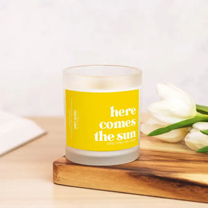 Glass Candle - Here Comes The Sun (Lemon Verbena)