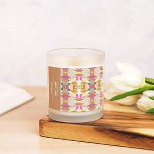 Glass Candle - Mila Copper (Bohemian Rose)