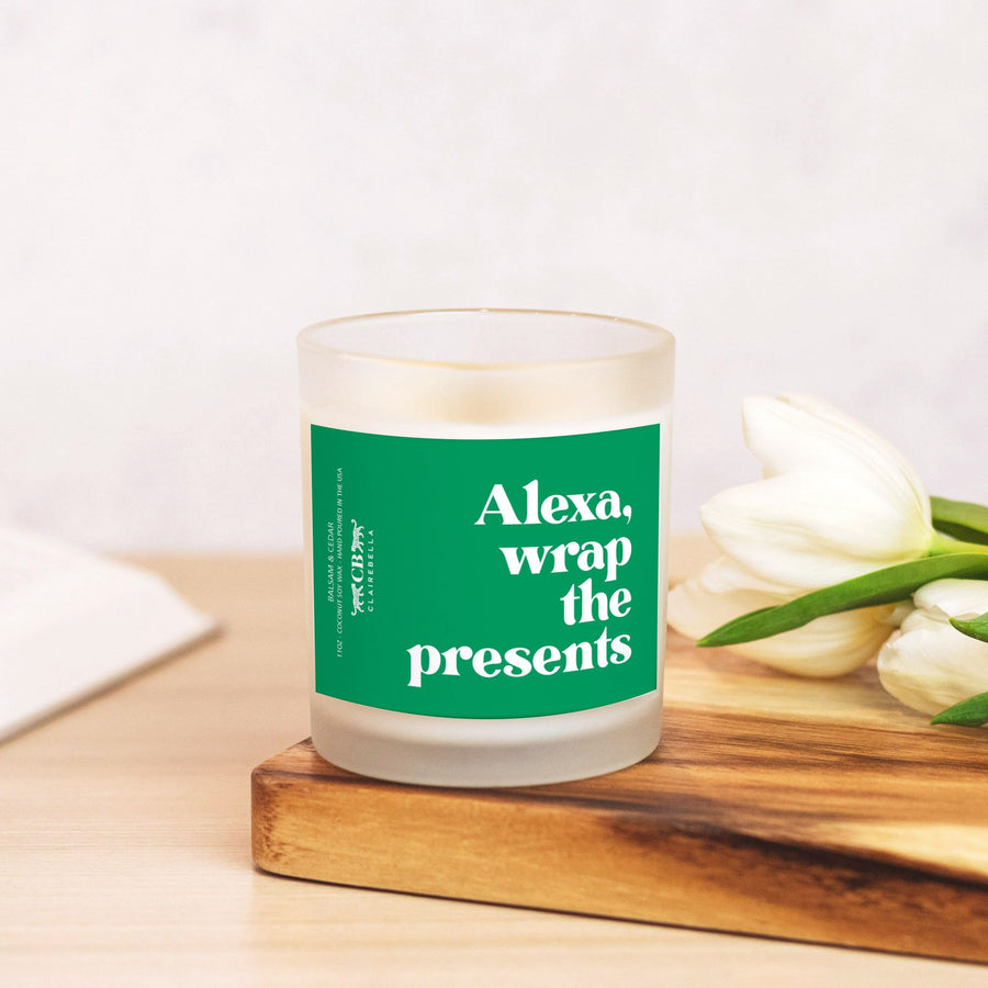 Glass Candle - Alexa (Balsam & Cedar)