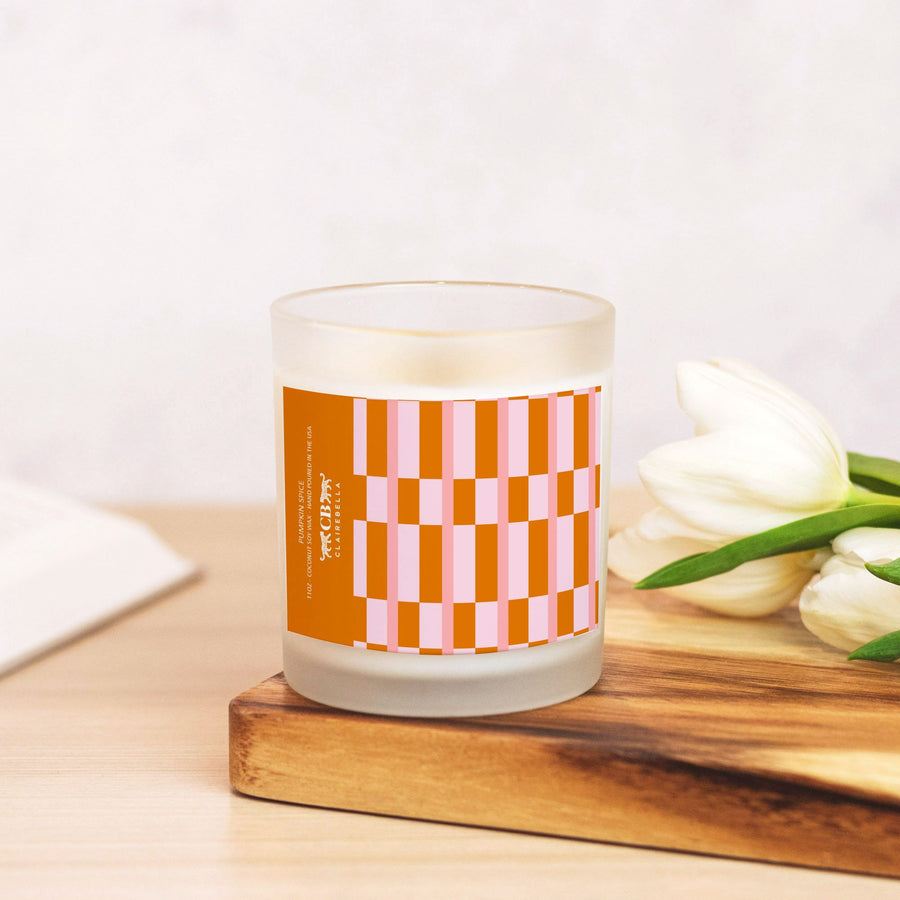 Glass Candle - Pumpkin Spice (Pumpkin Spice)