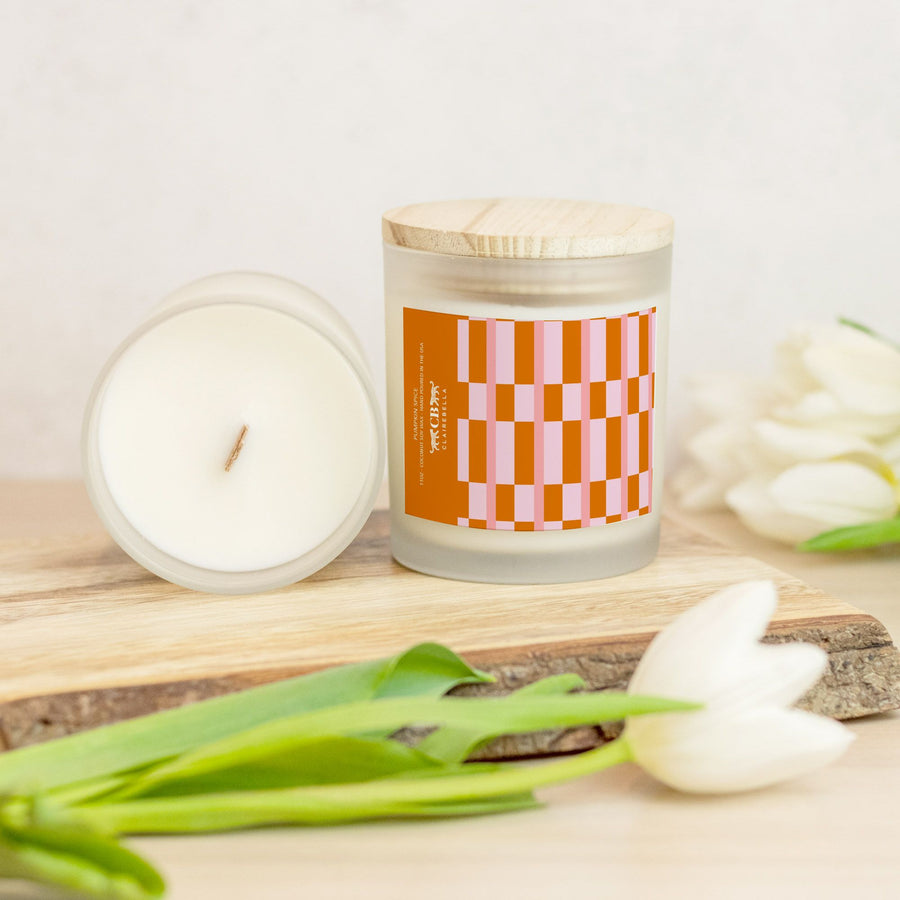 Glass Candle - Pumpkin Spice (Pumpkin Spice)