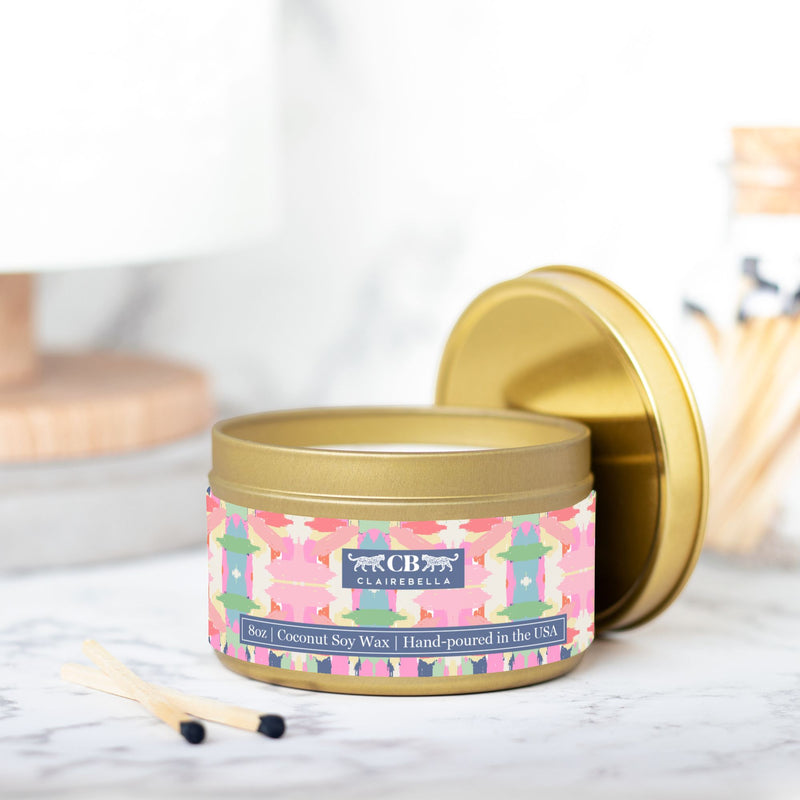 Tin Candle - Mila Navy (Spiced Oatmilk)