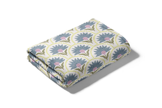Minky Plush Throw Blanket - Coneflower
