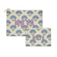 Flat Zip Pouch Set - Coneflower