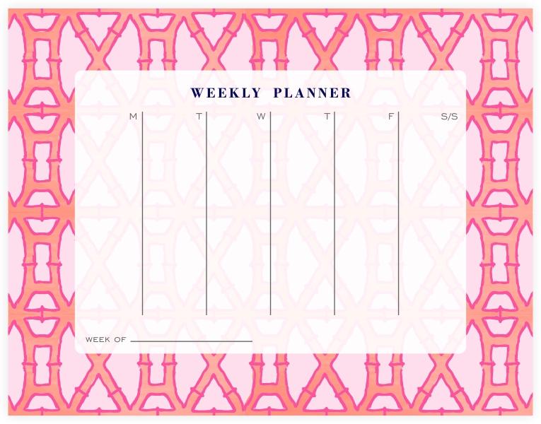 Weekly Planner