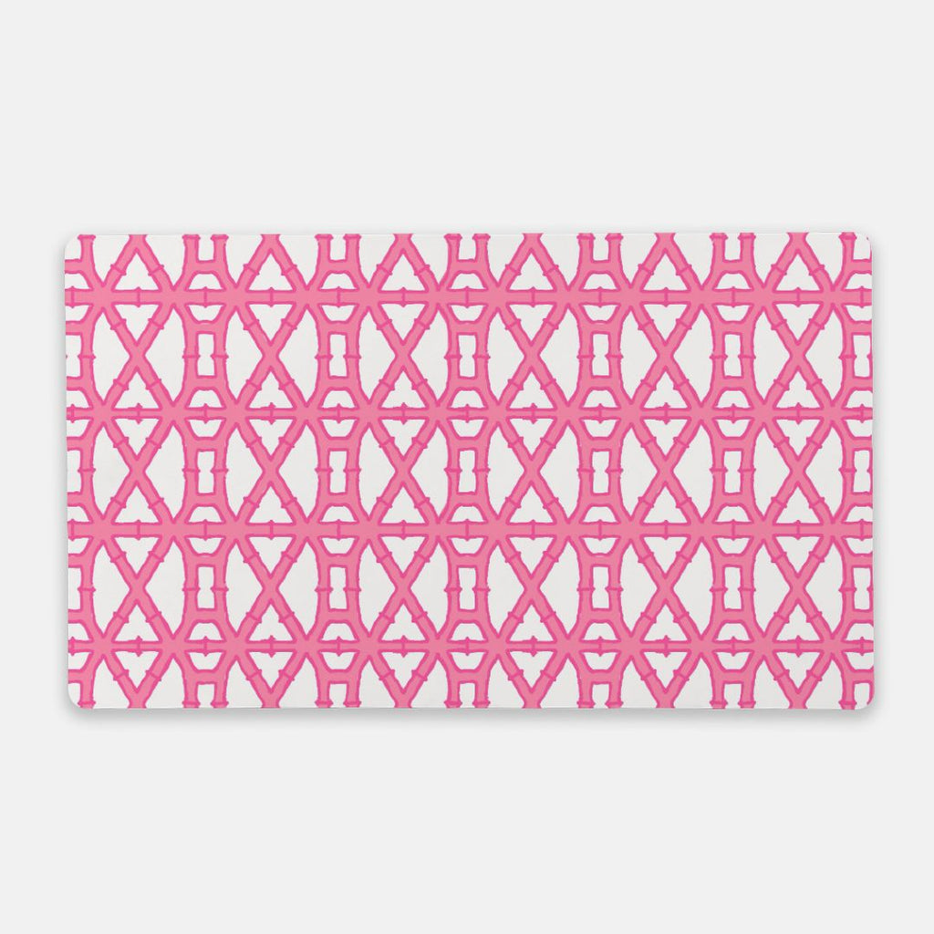Desk Mat - Bamboo Pink - New!
