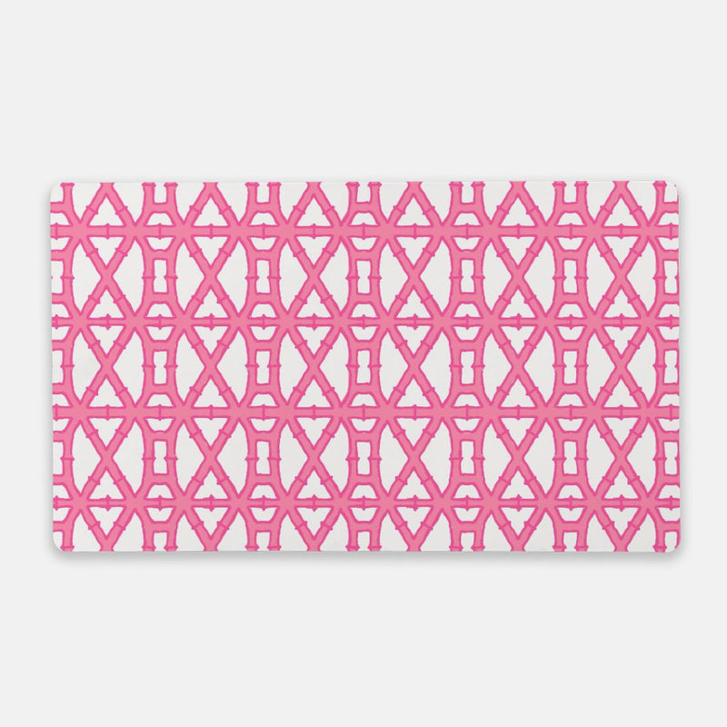 Desk Mat - Bamboo Pink - New!