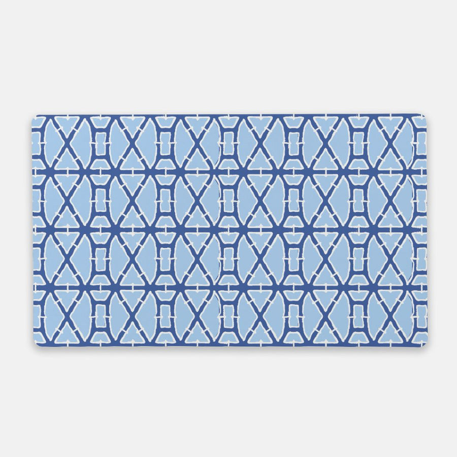 Desk Mat - Bamboo Deep Blue - New!