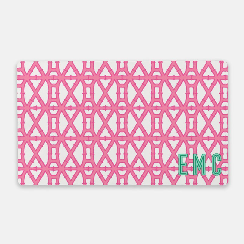 Desk Mat - Bamboo Pink - New!
