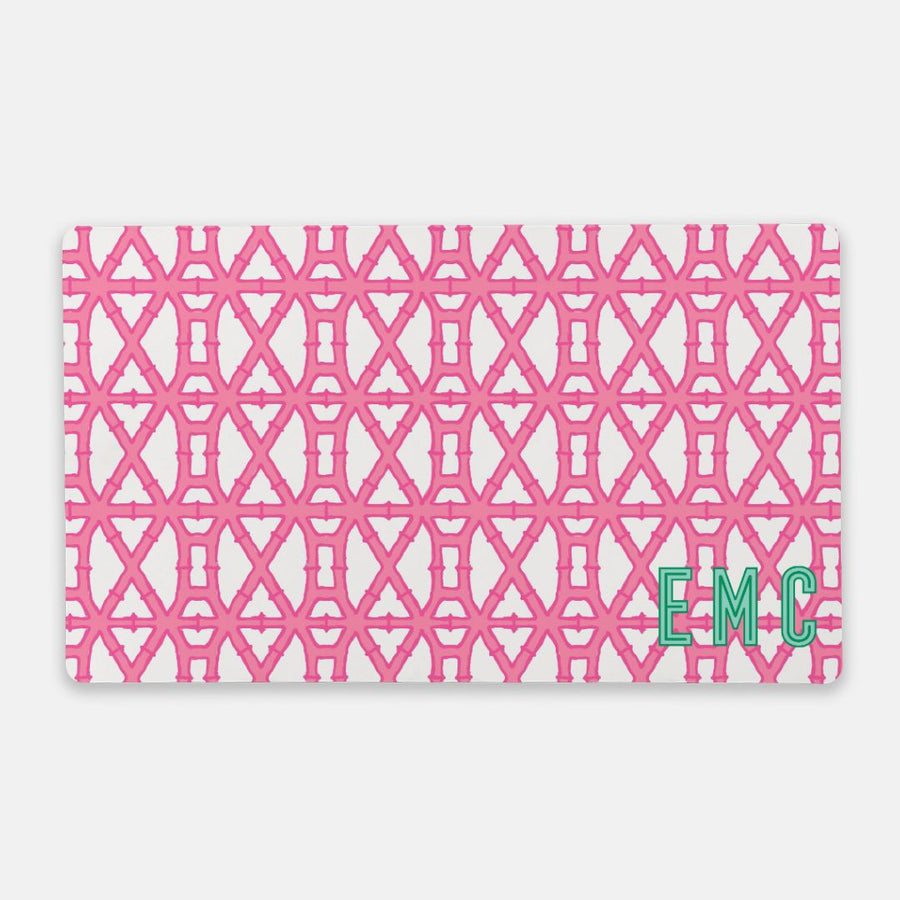 Desk Mat - Bamboo Pink - New!