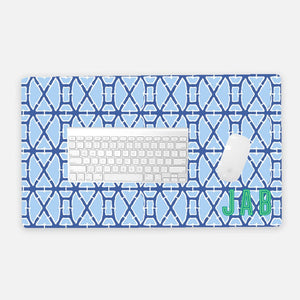 Desk Mat - Bamboo Deep Blue - New!