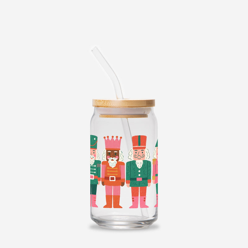 Glass Tumbler - Nutcrackers