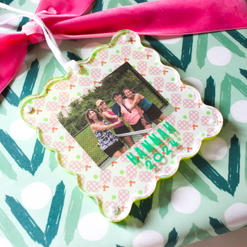 Ornament Photo Frame - Pickleball