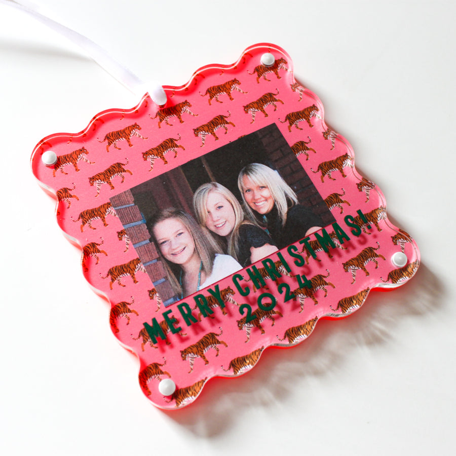 Ornament Photo Frame - Tiger