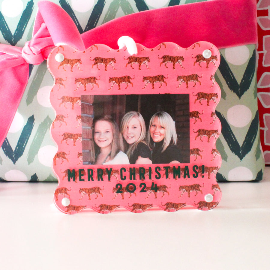 Ornament Photo Frame - Tiger