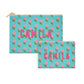 Flat Zip Pouch Set - Kyra