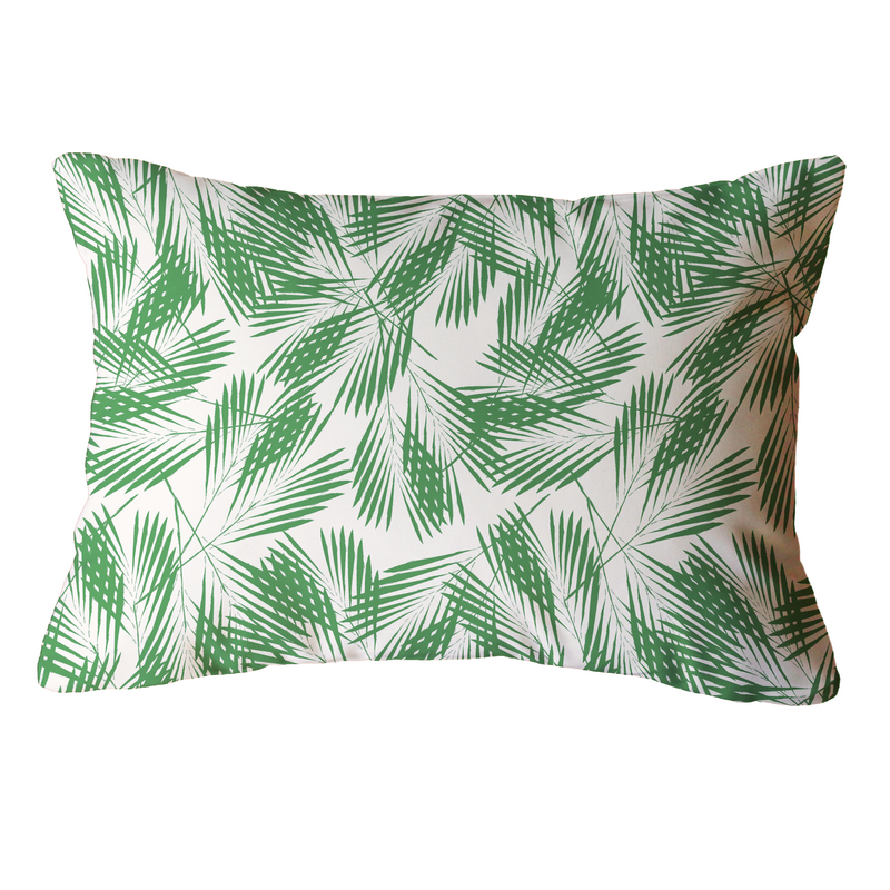 Palm Indoor/Outdoor Pillow - Lumbar