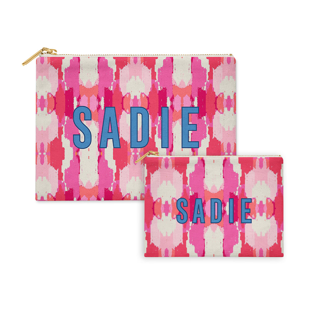Flat Zip Pouch Set - Mitzy