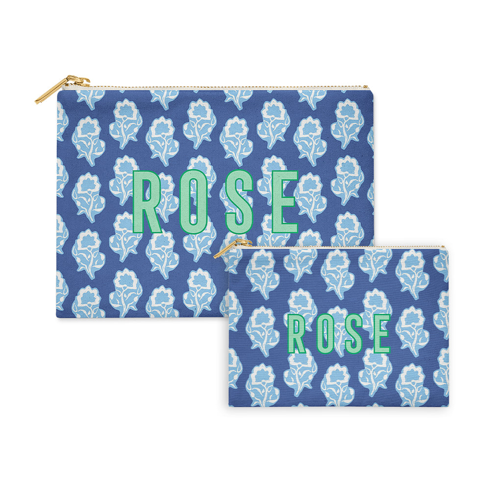 Flat Zip Pouch Set - Maya