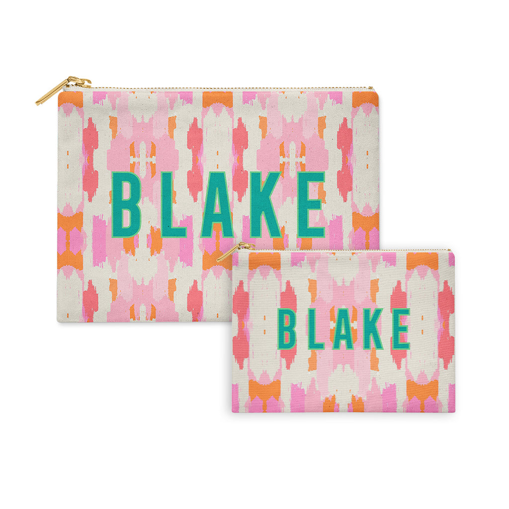 Flat Zip Pouch Set - Mitzy