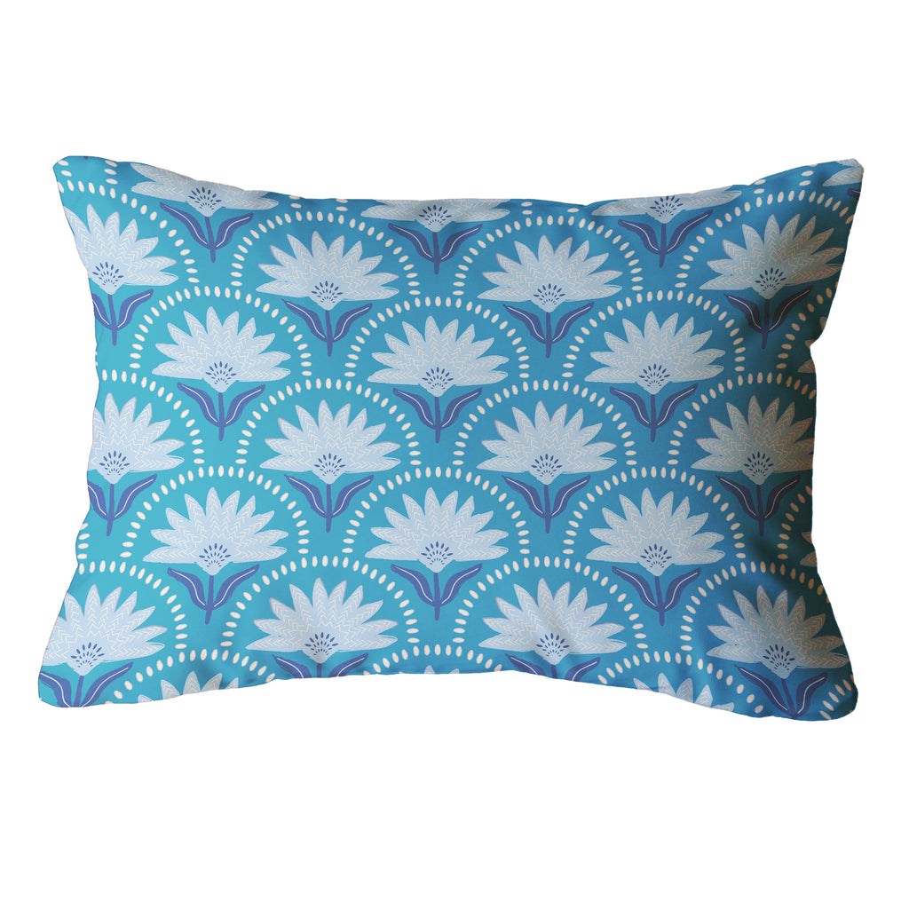 Coneflower Indoor/Outdoor Pillow - Lumbar