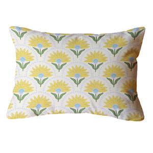 Coneflower Indoor/Outdoor Pillow - Lumbar