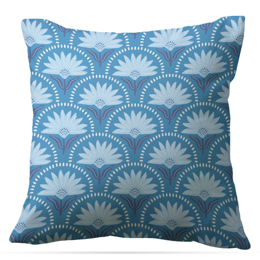 Coneflower Indoor/Outdoor Pillow - Square
