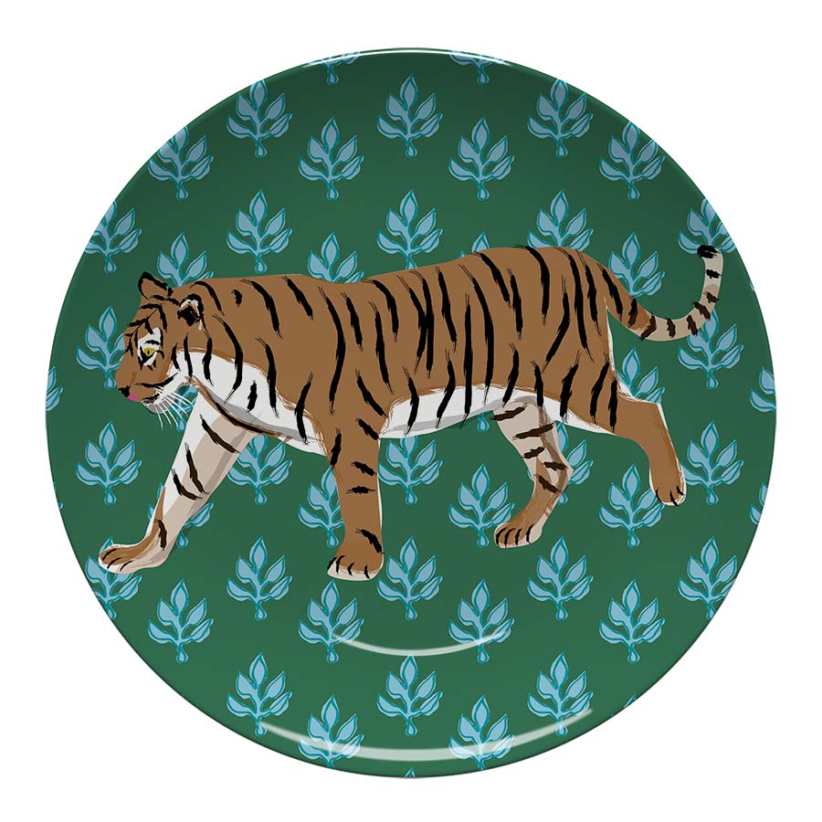 Big Cats Flora Plate