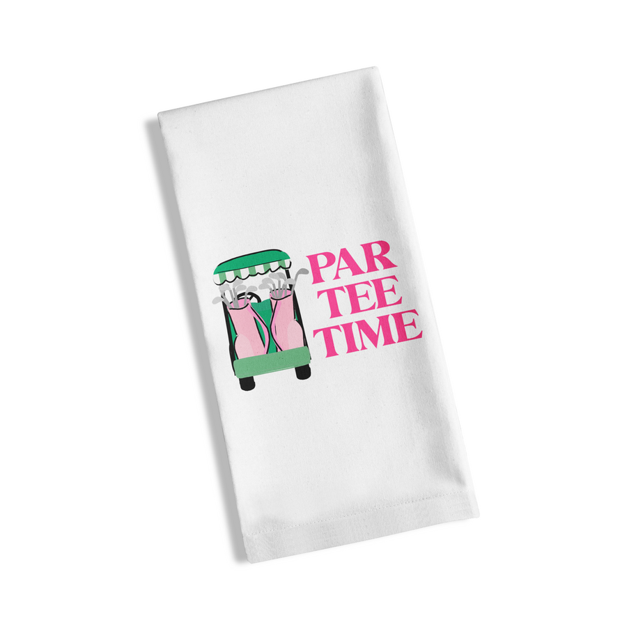 Tea Towel - Par Tee Time - New!