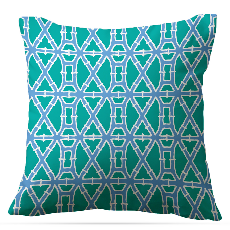 Bamboo Indoor/Outdoor Pillow - Square Sale