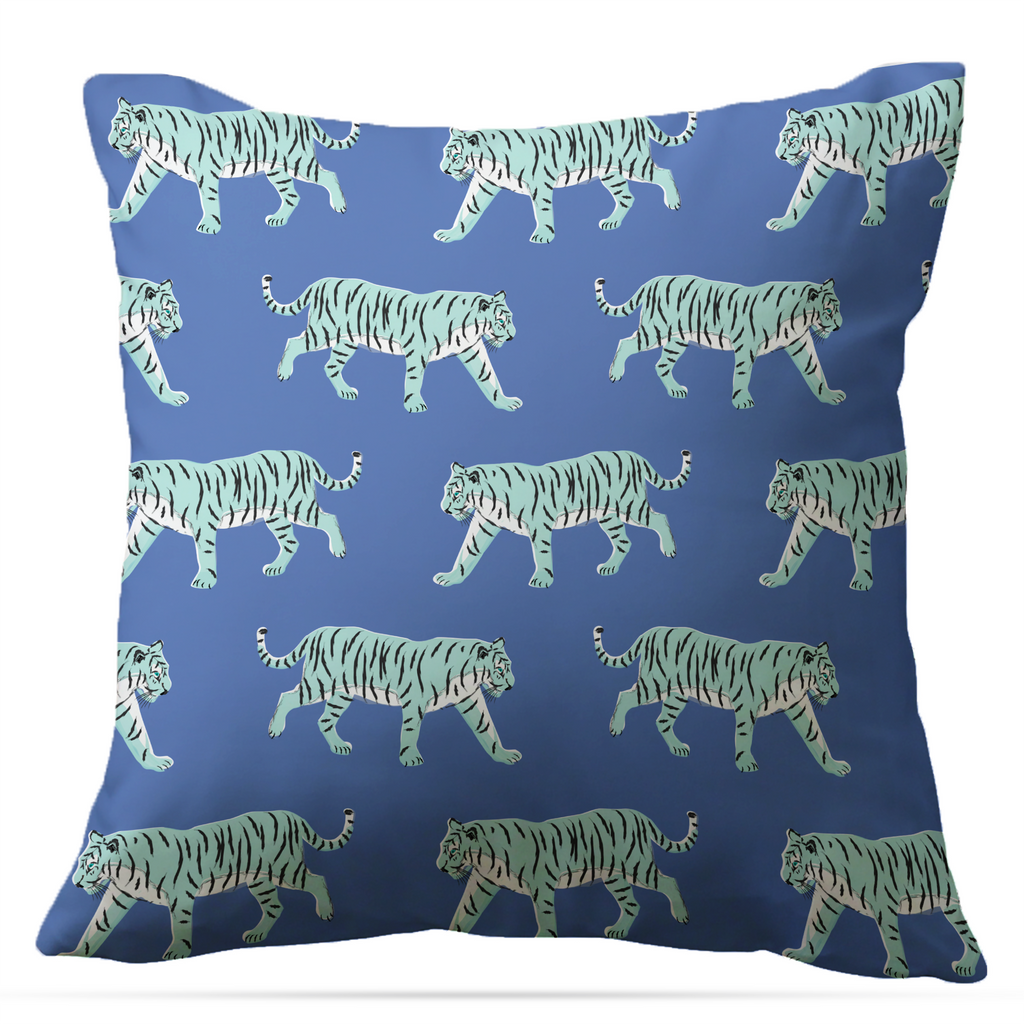 Tiger Indoor/Outdoor Pillow - Square Sale