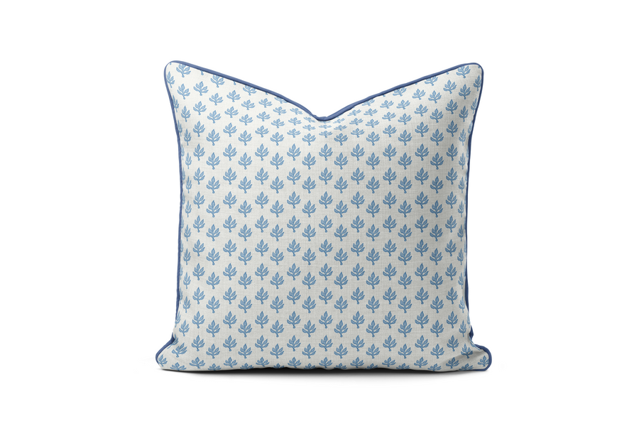 Flora - Piped Pillow Square - New!